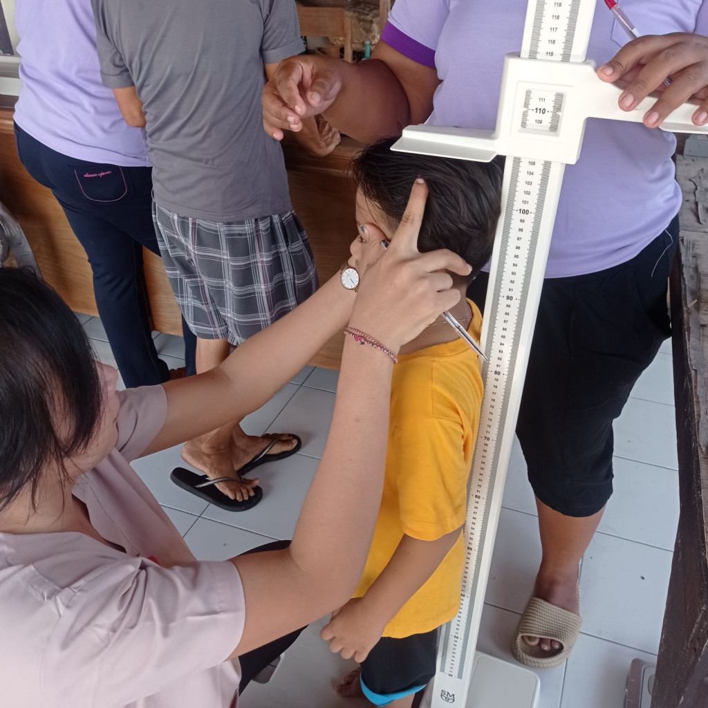 Kegiatan Posyandu Balita Br. Datengan